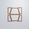 Ekena Millwork Large Greeley Decorative Fretwork Wood Wall Panels, Walnut, 23 3/8"W x 23 3/8"H x 3/8"T WALW24X24X0375GLYWA - alternate 4